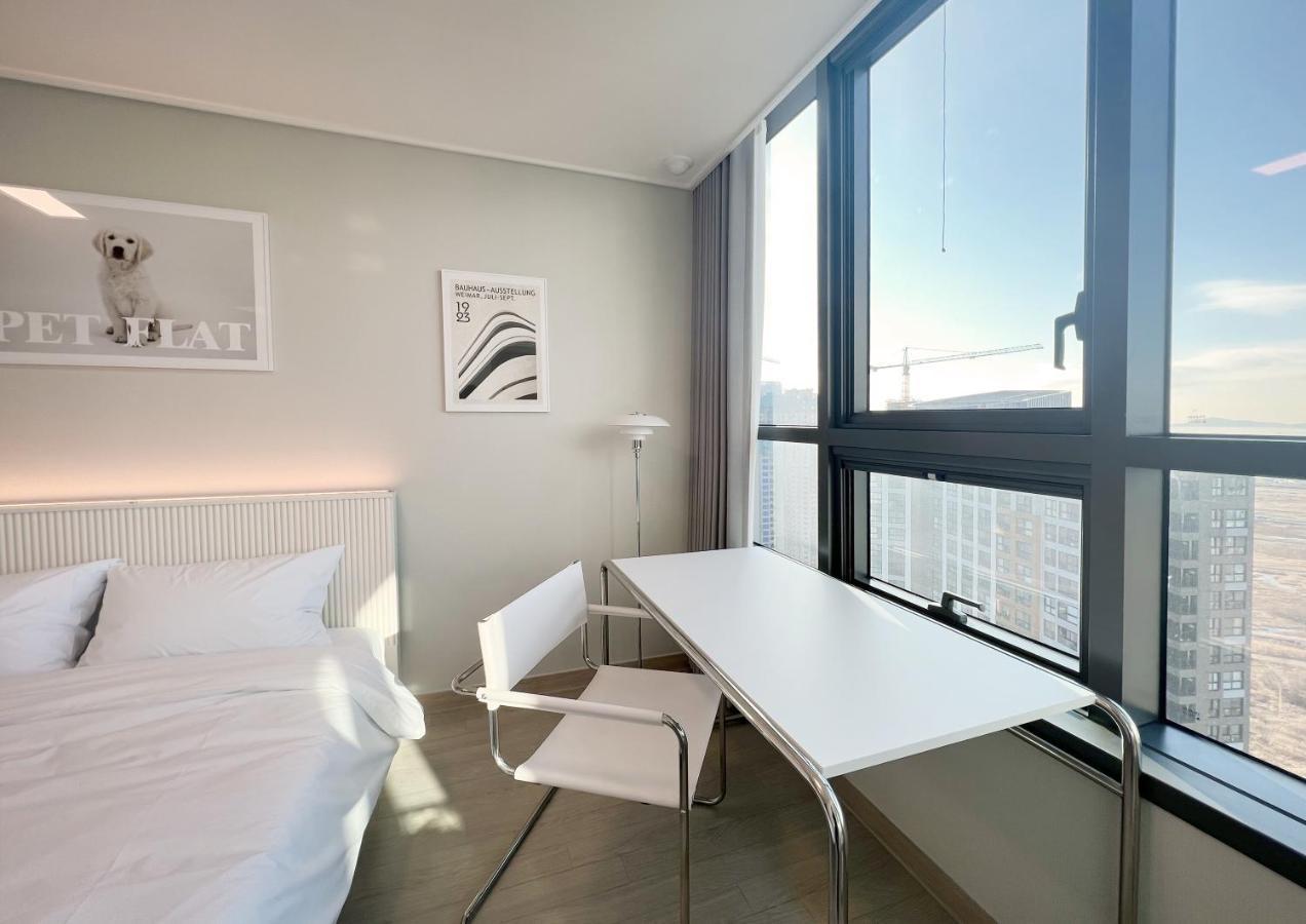 Ferienwohnung Uh Flat The Songdo Incheon Exterior foto
