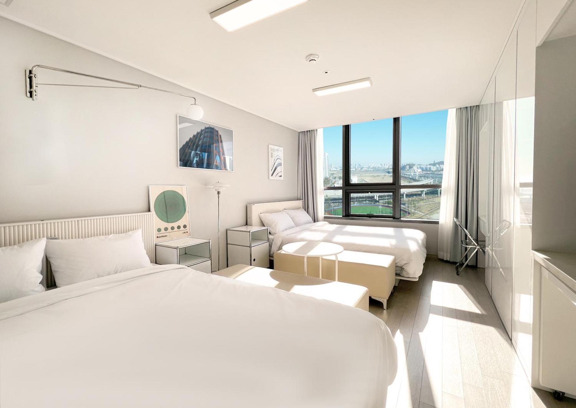 Ferienwohnung Uh Flat The Songdo Incheon Exterior foto